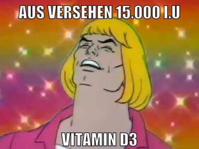 aus versehen 15.000 i.u vitamin d3