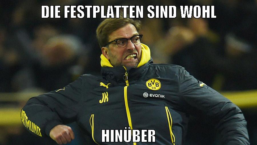 die festplatten sind wohl hinüber