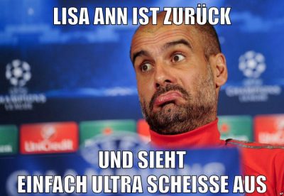 Lisa ann ist zurück und sieht einfach ultra scheisse aus