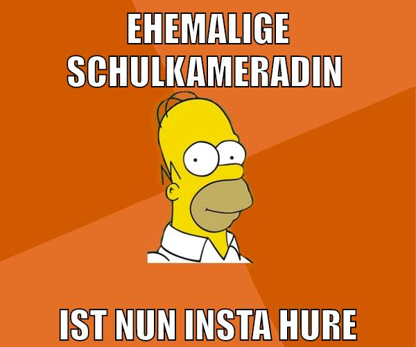 ehemalige schulkameradin ist nun insta hure
