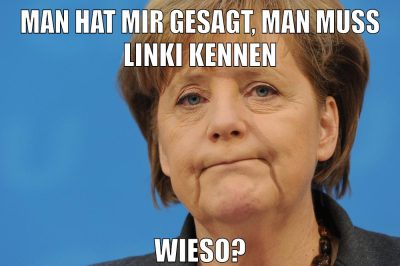 Man hat mir gesagt, man muss Linki kennen wieso?
