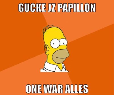 gucke jz papillon one war alles
