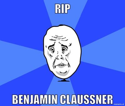 rip benjamin claussner