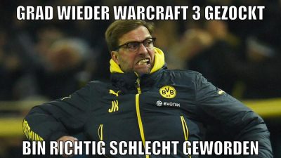 Grad wieder warcraft 3 gezockt bin richtig schlecht geworden