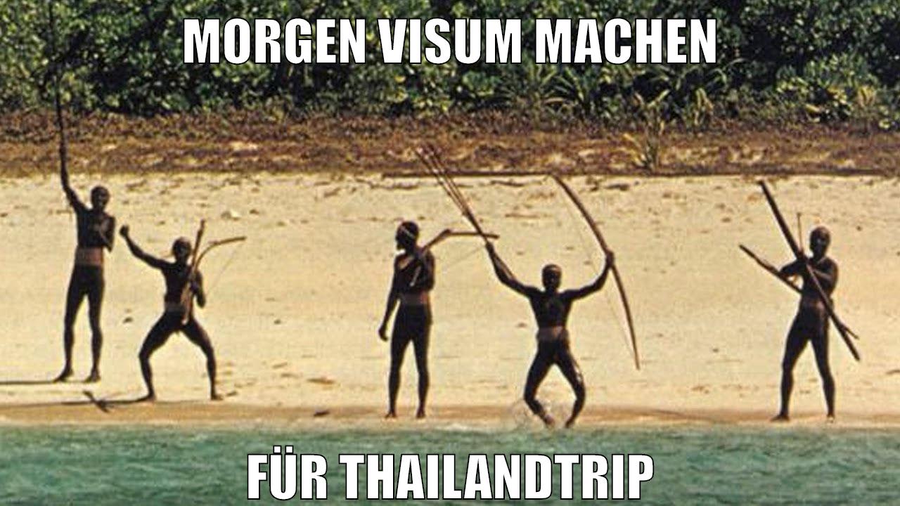 morgen visum machen für thailandtrip
