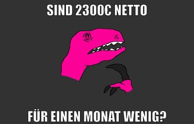 sind 2300€ netto für einen monat wenig?