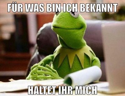 für was bin ich bekannt haltet ihr mich