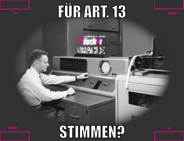 für art. 13 stimmen?