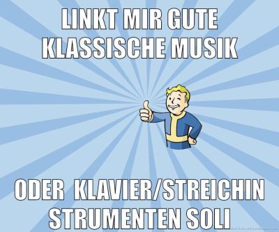 linkt mir gute klassische musik oder  klavier/streichinstrumenten soli