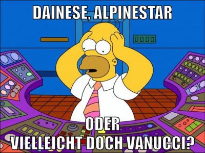 dainese, alpinestar oder vielleicht doch vanucci?