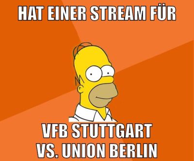 hat einer stream für vfb stuttgart vs. union berlin