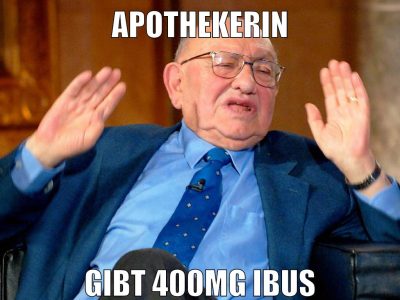 apothekerin gibt 400mg ibus