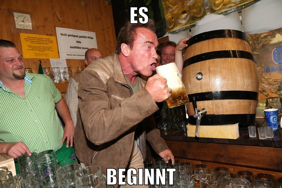 es beginnt