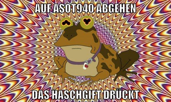 auf ASOt940 abgehen das Haschgift drückt