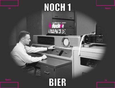 noch 1 BIER