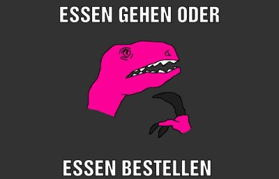 Essen gehen oder Essen bestellen