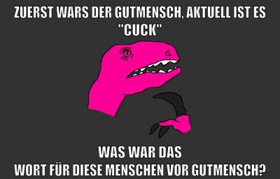 zuerst wars der gutmensch, aktuell ist es "cuck" was war das wort für diese menschen vor gutmensch?