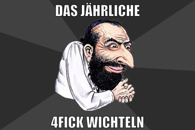 Das jährliche 4fick wichteln
