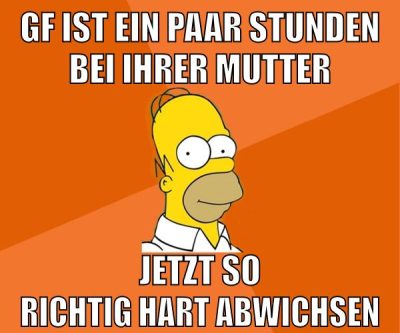 gf ist ein paar stunden bei ihrer mutter jetzt so richtig hart abwichsen