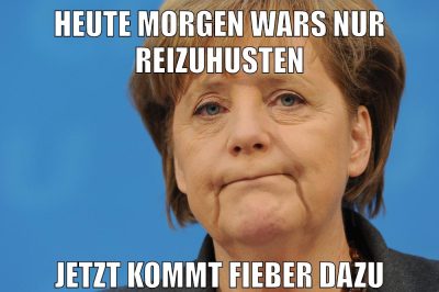 heute morgen wars nur reizuhusten jetzt kommt fieber dazu