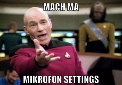 mach ma mikrofon settings