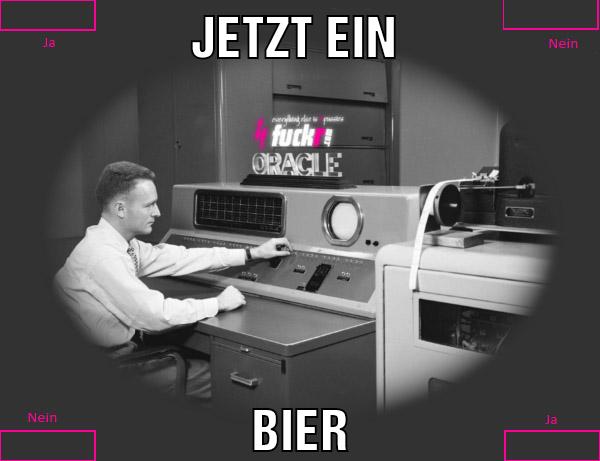 Jetzt ein Bier