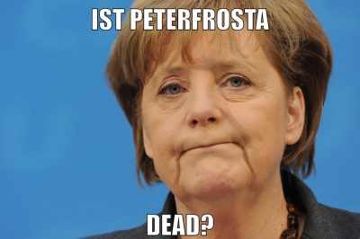 ist peterfrosta dead?