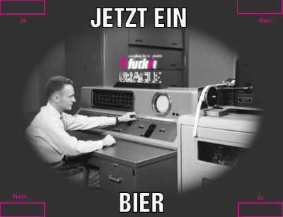 Jetzt ein Bier