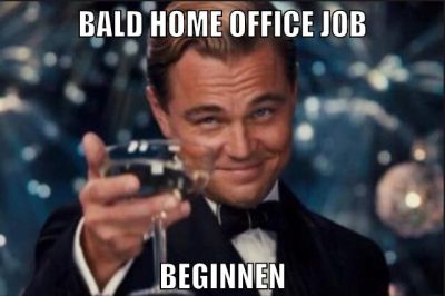 bald Home Office Job beginnen