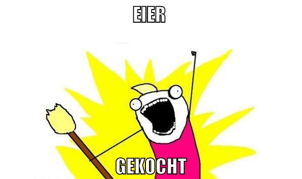 eier gekocht