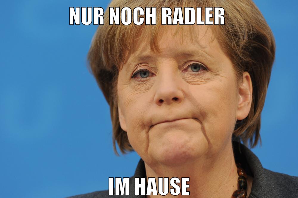 nur noch radler im hause