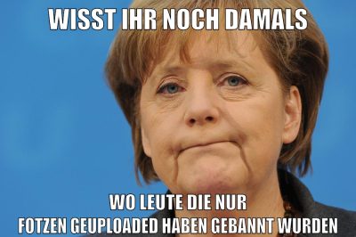 wisst ihr noch damals wo leute die nur fotzen geuploaded haben gebannt wurden