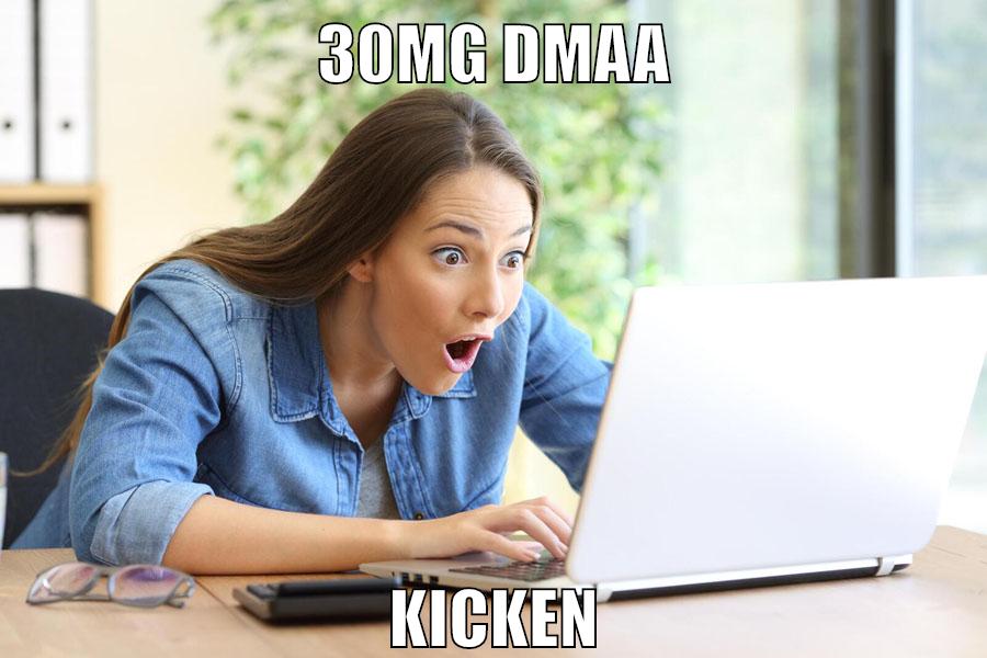 30mg DMAA kicken