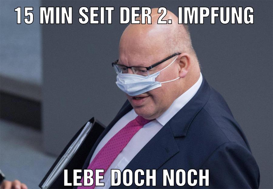 15 min seit der 2. Impfung Lebe doch noch