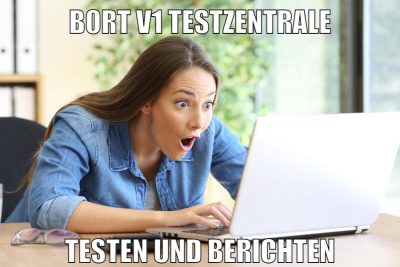 b0rt v1 Testzentrale Testen und berichten