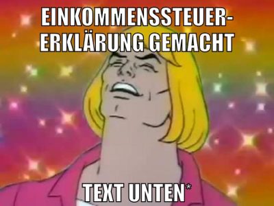 Einkommenssteuer-erklärung gemacht text unten*